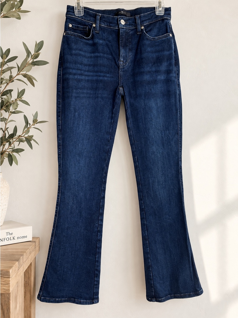 7 For All Mankind Kimmie Bootcut Jeans Dark Wash Size 28
